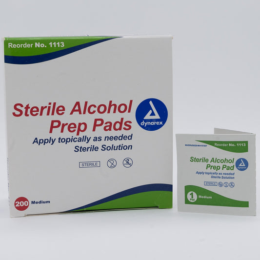 Sterile Alcohol Pads bx/200