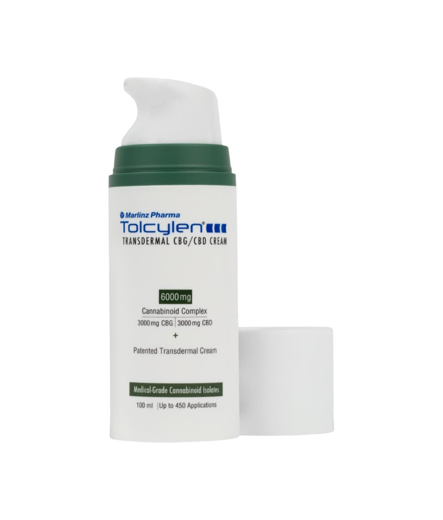 Tolcylen Transdermal CBG / CBD Cream